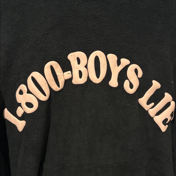 1-800 Logo High Pile Fleece Hoodie - Picture 6 of 13